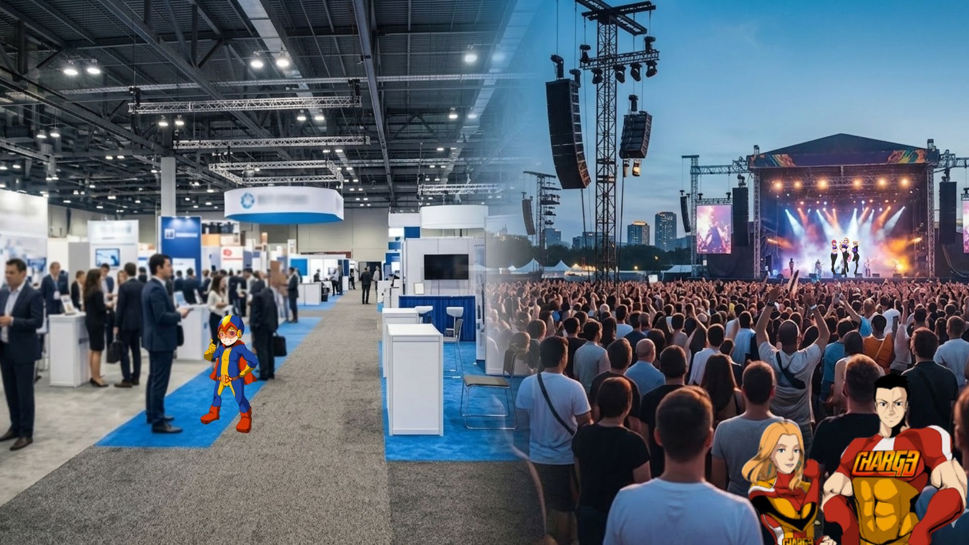 イベントを誰より身軽に、熱く楽しむためのチャージ！